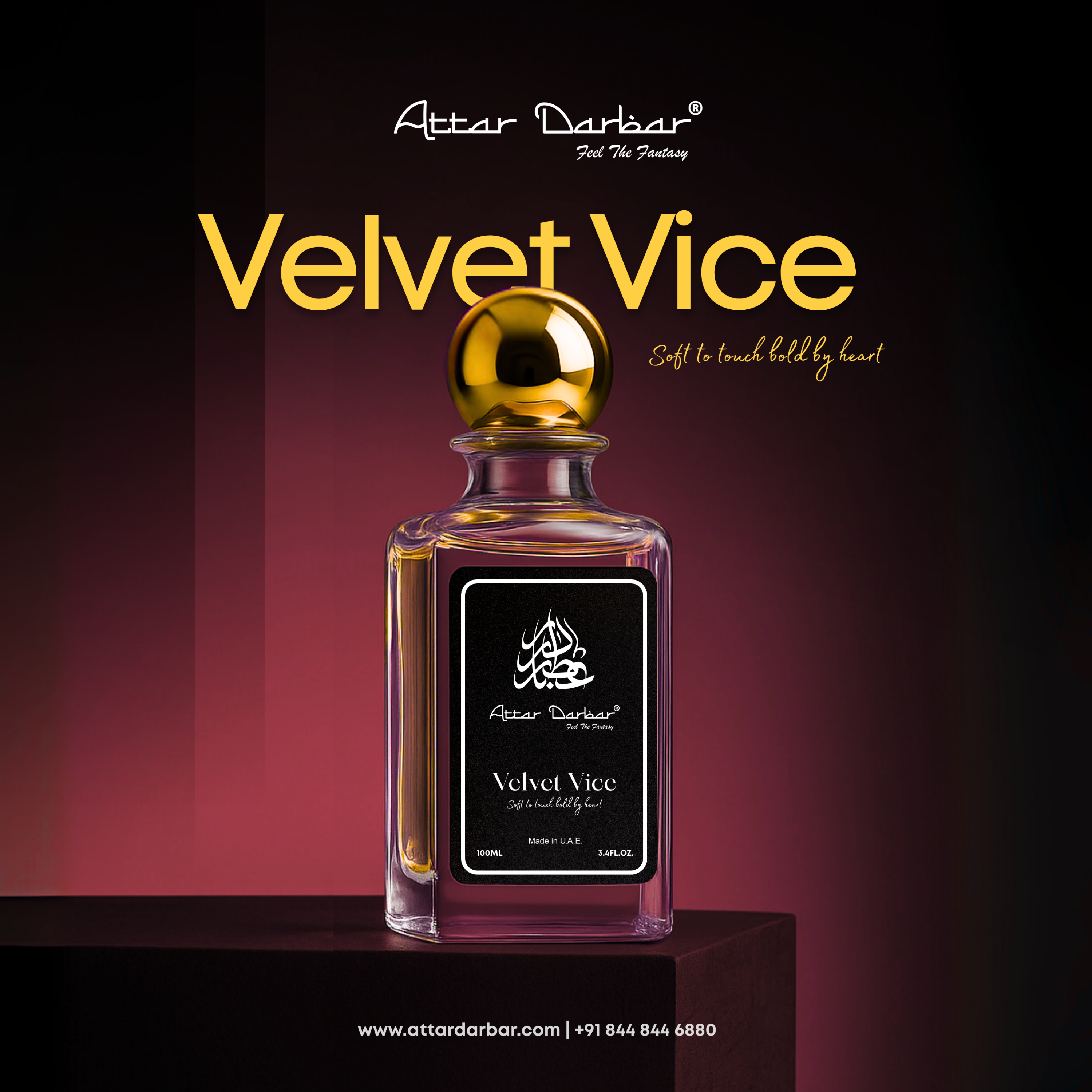 VELVET VICE - Soft to Touch, Bold by Heart (100ml)