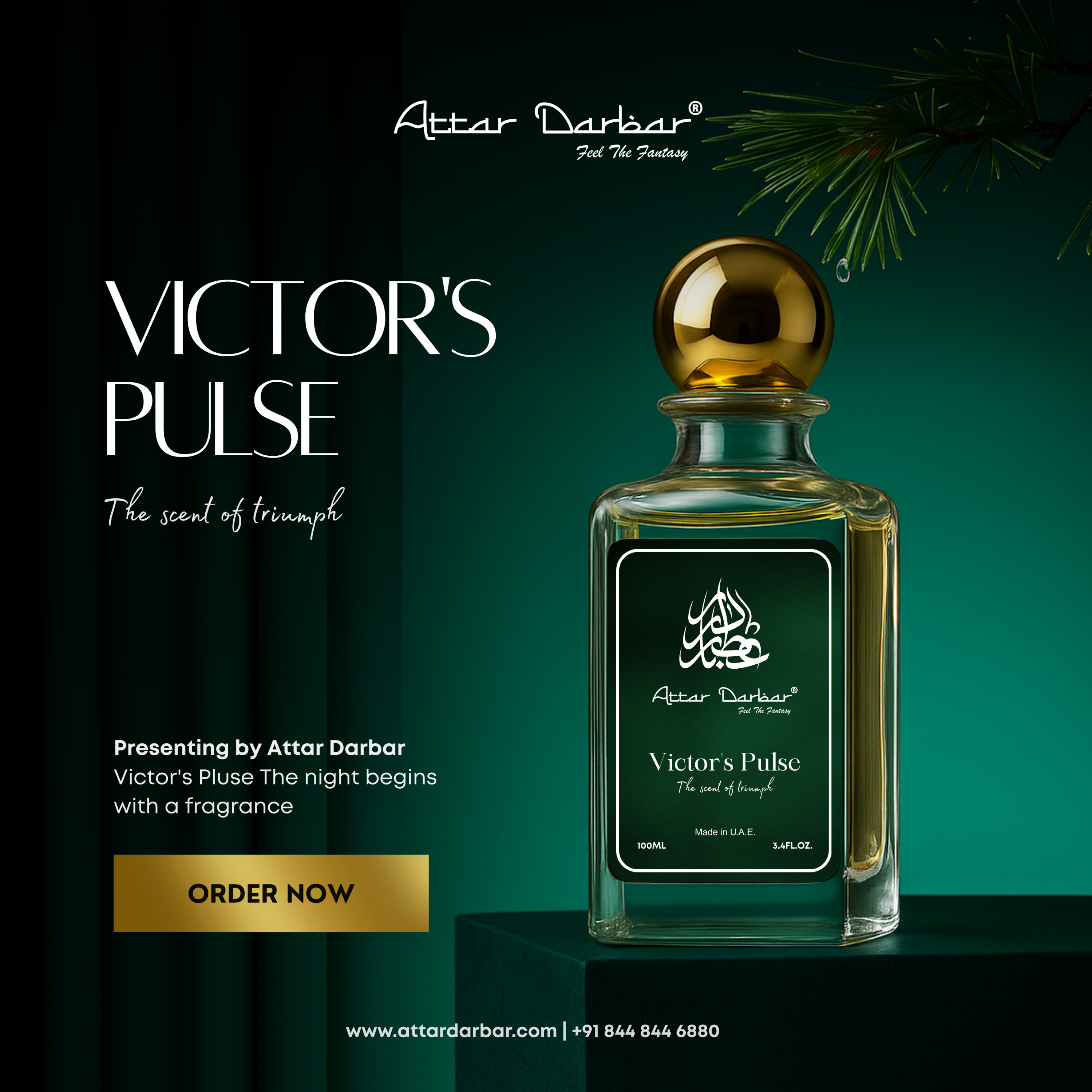VICTOR'S PULSE - The Scent of Triumph (100ml)
